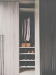 wardrobe, closet, cabinet, door, open, shoes, clothing, box, inside, gray clothes, gray door, gray shoes, gray box, wardrobe, wardrobe, wardrobe, closet, closet, closet, closet, closet